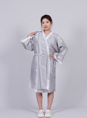 美发店高档网红和服烫染客袍