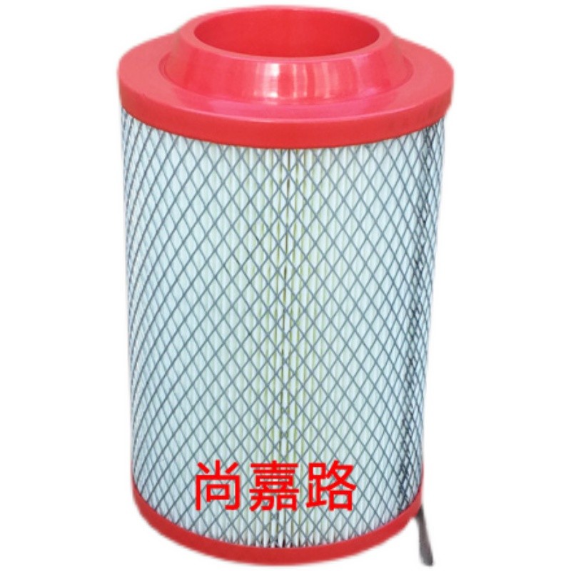 空气滤芯适配北京旗铃福田轻卡凯马小货车PU胶盖带爪滤清器