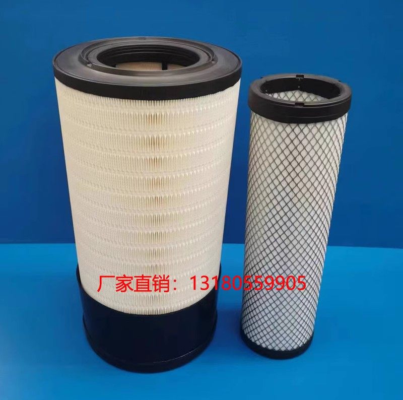 适配徐工370空气滤芯60铲车临工955新款柳工855N空滤2751配件
