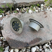 太阳能嵌入式 地埋灯别墅庭院公园广场户外防水花园园林景观草坪灯