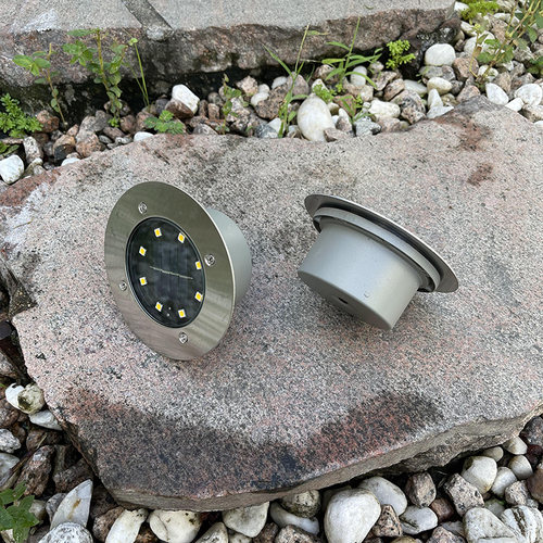 馨芒太阳能嵌入式地埋灯铝铸防水