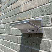 太阳能户外灯家用庭院灯不锈钢感应壁灯院子大门室外防水照明路灯