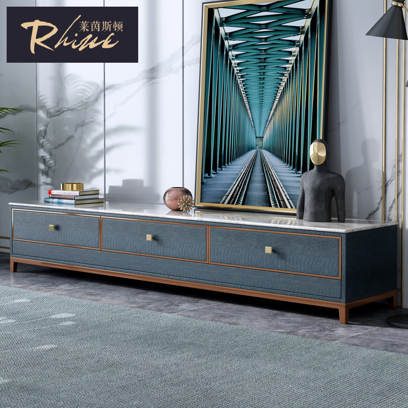 Light extravagance Marble TV cabinet tea table combination modern Simplicity Crocodile print a living room household Small apartment Cabinetin the Residential furniture , Cabinet , TV cabinet  category - from Buy2taobao.com to provide professional Taobao agent buy service