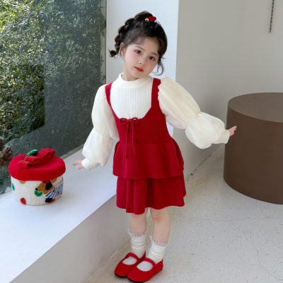 女童毛衣裙