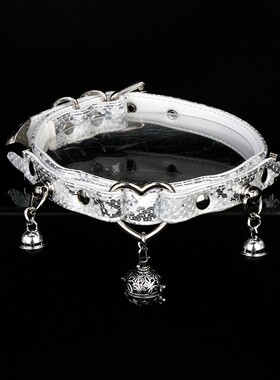 Aura Collar高端轻奢choker项圈原创PUPPY可拆卸铃铛置灯牵引绳