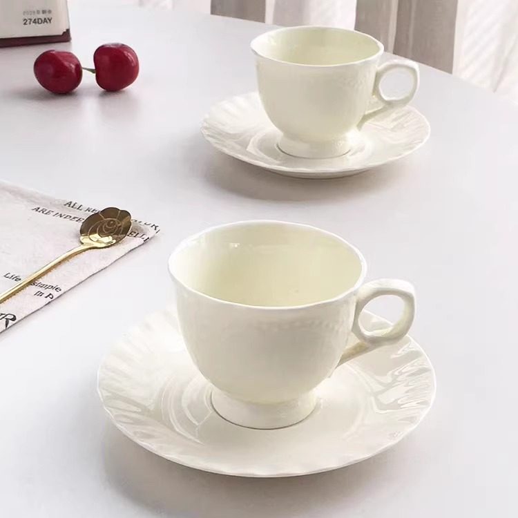 Annie Garden 外贸订单 欧式陶瓷咖啡杯碟简约设计优雅下午茶杯碟,餐饮具,咖啡杯,淘宝优惠券,粉丝福利购,淘宝优惠卷