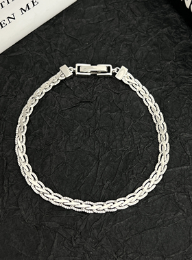 【蕾丝花边】蛇骨链轻奢高级感小众设计感手链女简约百搭个性手饰