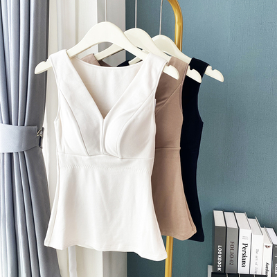 加厚保暖背心固定保温杯聚拢舒适