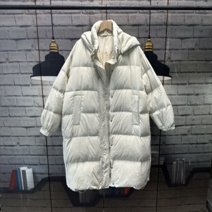 大被子款 C642 立领帽可脱卸连帽加厚羽绒服大衣瑕疵特价