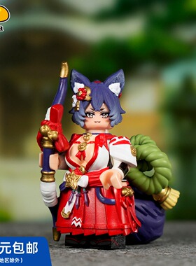【巫女】MangaBrick 芒果牌 第三方人仔 柴犬巫女