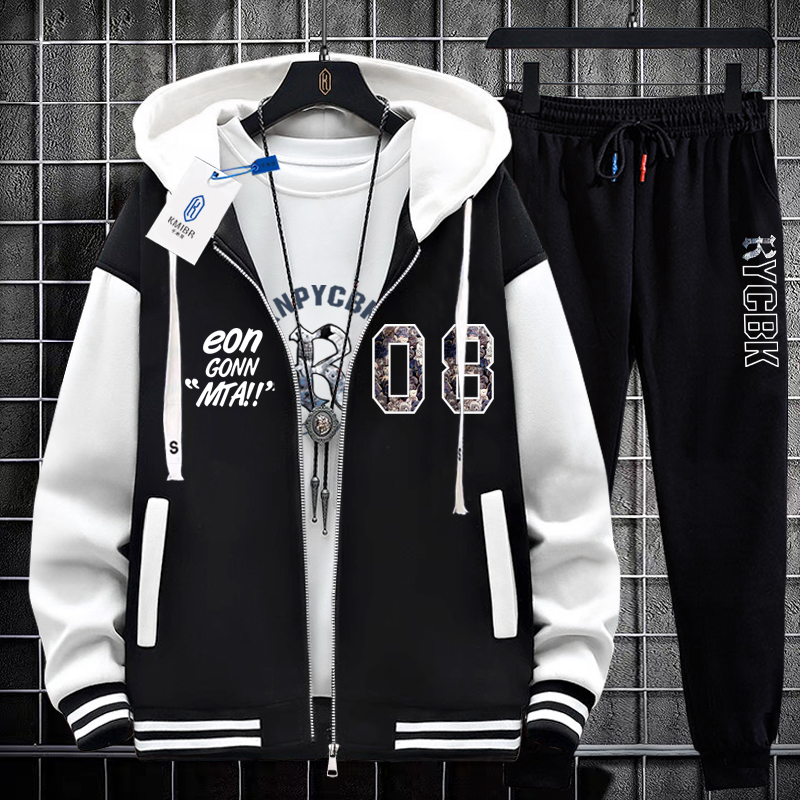 春秋季青少年棒球服外套男孩大童潮牌帅气春装初中生学生男装夹克