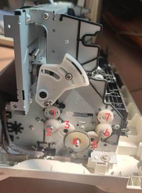 映美fp575k FP820bw 630KII+ 820K 850K 520K 735K 690K齿轮