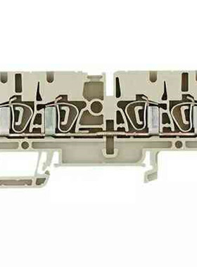 ZDU 2.5/4AN 全新正品魏德米勒弹片接线端子二进二出 1608570000