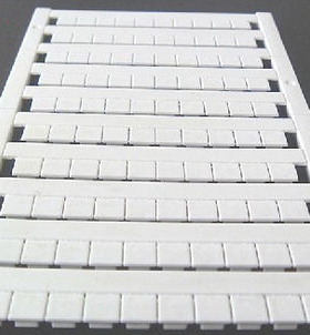 标记条DEK6 标记号 现货 适用魏德米勒接线端子SAK2.5EN 空白打印