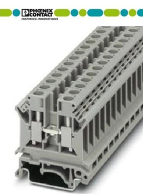 菲尼克斯凤凰 UT10 直通螺钉式接线端子3044160一进一出10平方76A