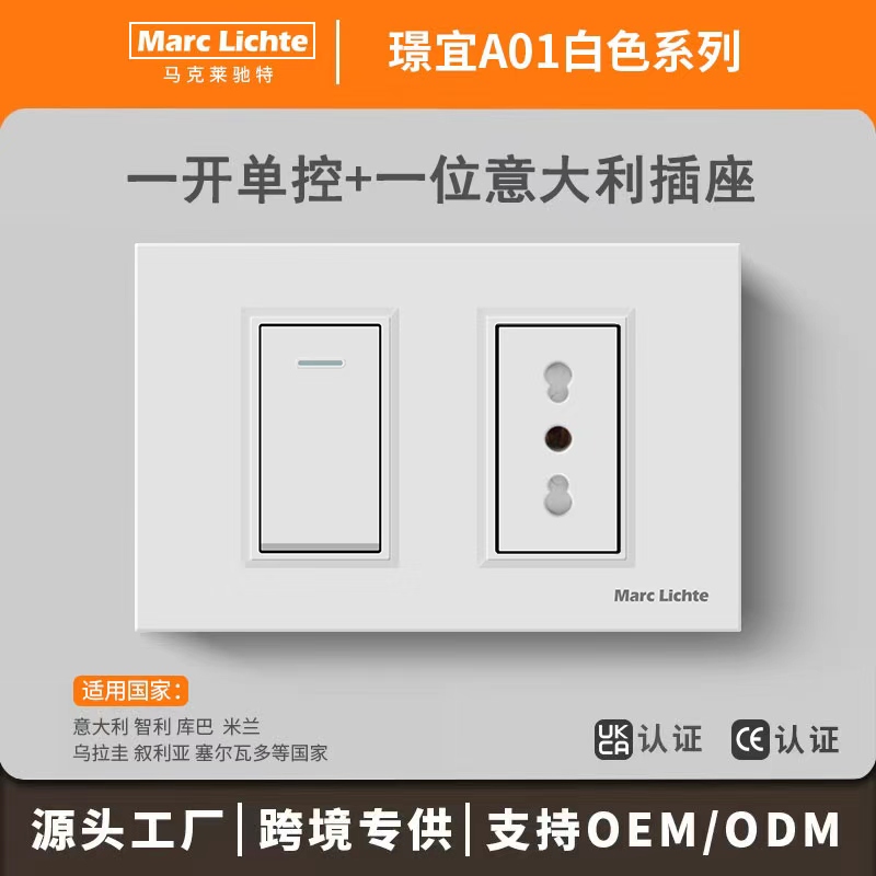 一开单控带意规三孔118型智利