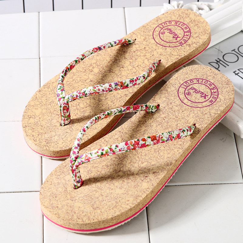 韩版人字拖沙滩情侣PU皮人字拖鞋男女夏防滑平底时尚凉拖鞋外穿潮|ruв категории Женская обувь, тапочки - от Buy2taobao.com для оказания профессиональной услуги покупки агента Taobao