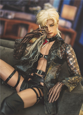 QC女王工作室bjd透明西装