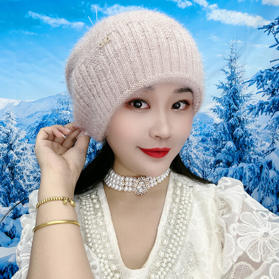 飒翊堆堆帽户外甜美女秋冬
