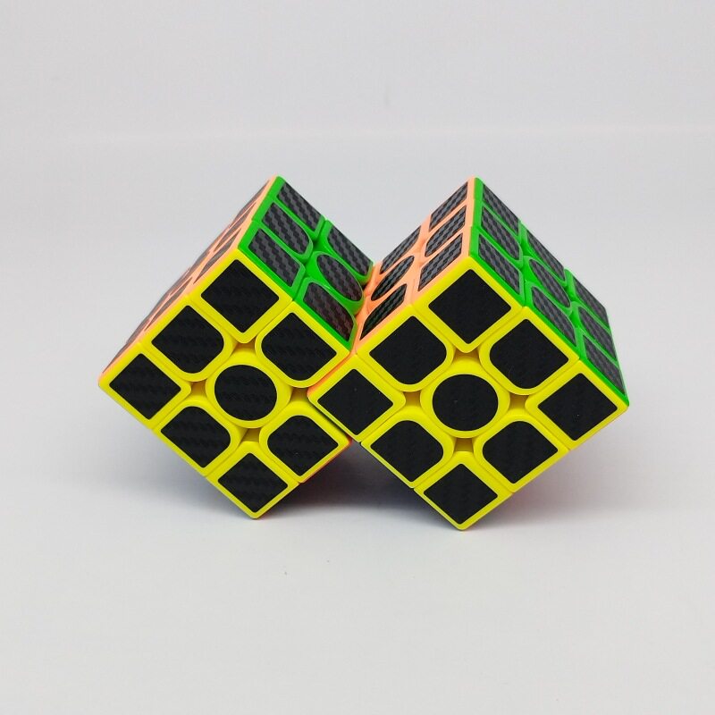 梯色 碳纤维二连三连体魔方 2连6 限制旋转 Siamese Cube捆绑联体