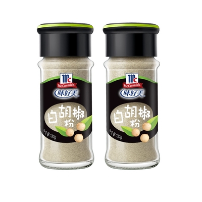 味好美白胡椒粉小瓶家用西餐煲汤