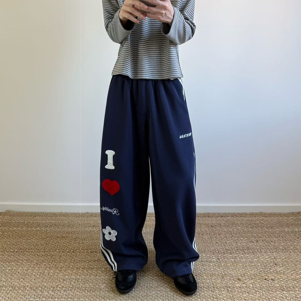 自家图~秋冬款美式50棉复合毛巾绣休闲裤弯刀裤CK726/P55,男装休闲裤,电商B350