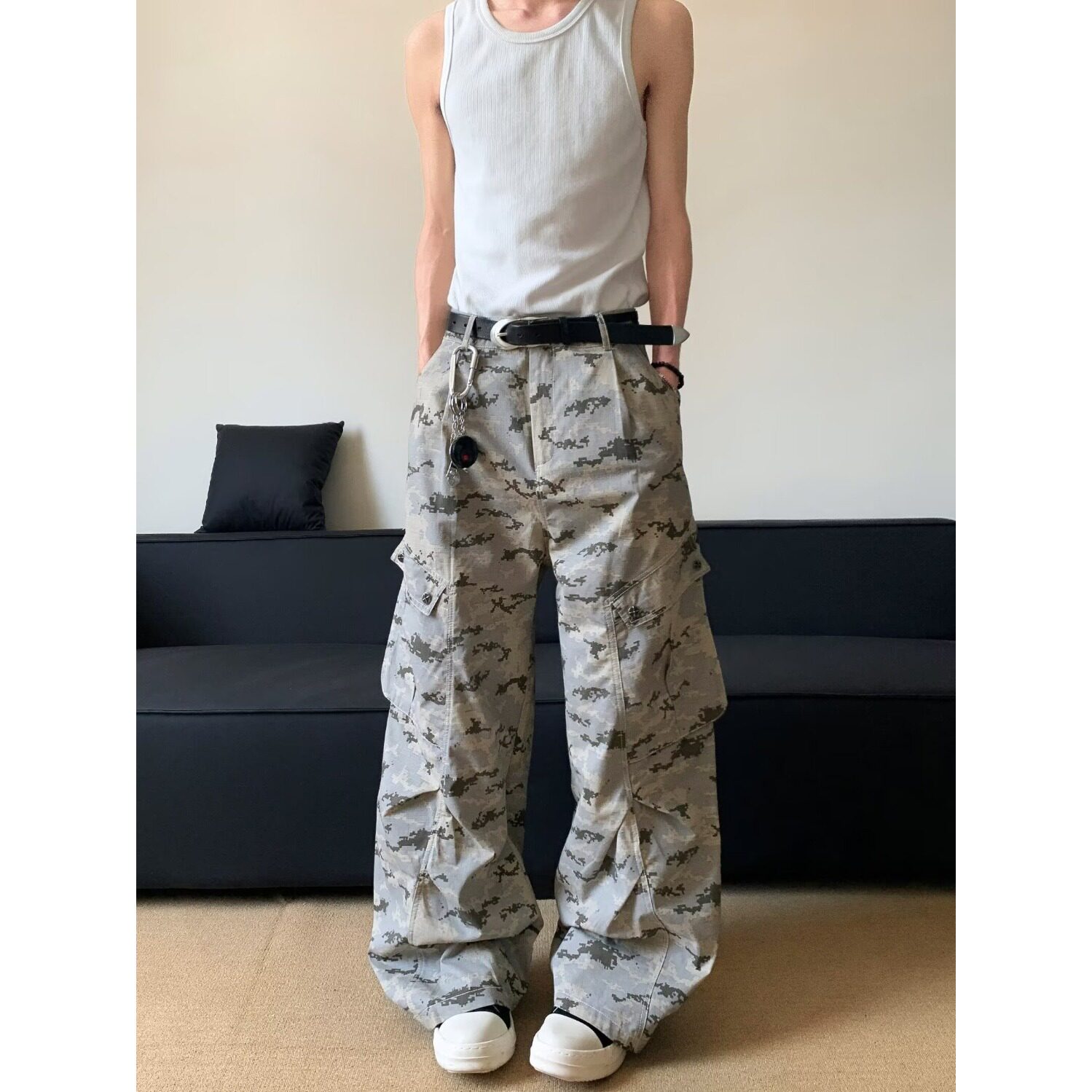 现货+沙漠迷彩裤休闲牛仔裤CK677/P65,男装牛仔裤,电商B350