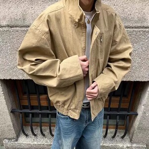 网图+美式复古水洗帆布工装夹克外套 W1098/P95 限128图片