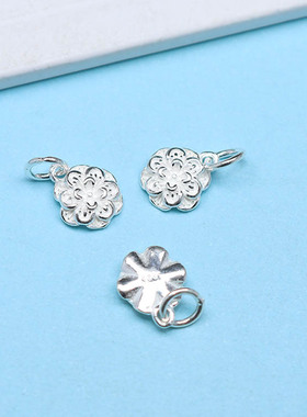 S925银福字纳福吊坠国潮福牌挂件