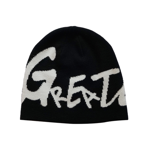 UPGREATED张峻豪张泽禹同款原创提花毛线帽针织保暖显脸小冷帽