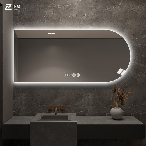 智能带灯浴室镜卫生间洗面台镜子