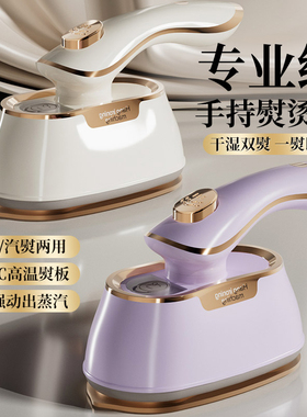 REWILD手持蒸汽挂烫熨烫机家用小型干湿用电熨斗衣服陶瓷底1000W