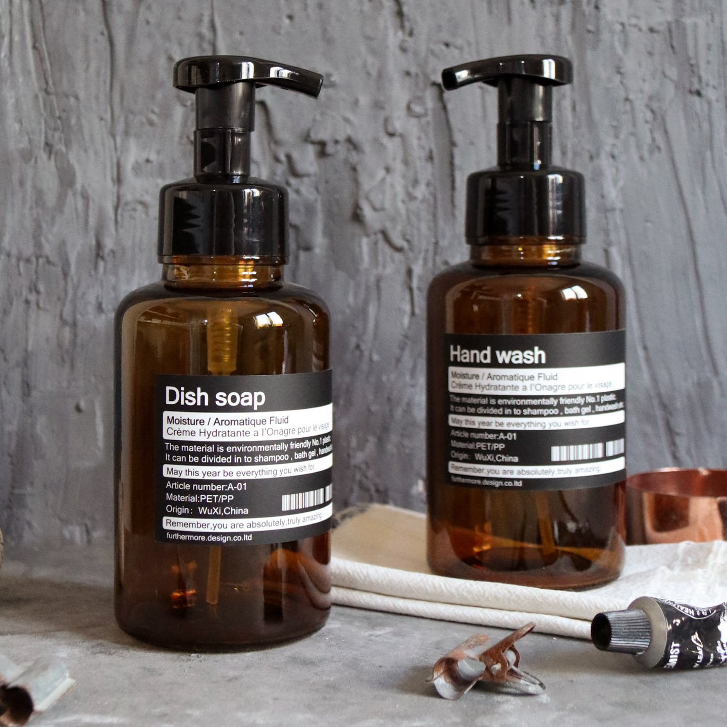 ins北欧风玻璃慕斯起泡瓶 洗手液洗洁精发泡按压分装瓶打泡器,家庭/个人清洁工具,起泡瓶,淘宝优惠券,粉丝福利购,淘宝优惠卷