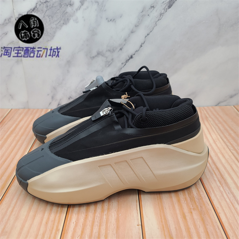 阿迪达斯CRAZY IIINFINITY男女黑金复刻实战面包运动篮球鞋ID8729
