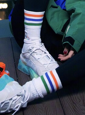 Adidas菲董联名三叶草运动袜FS0082 FS0083 FS0084 FS0085 EI9912