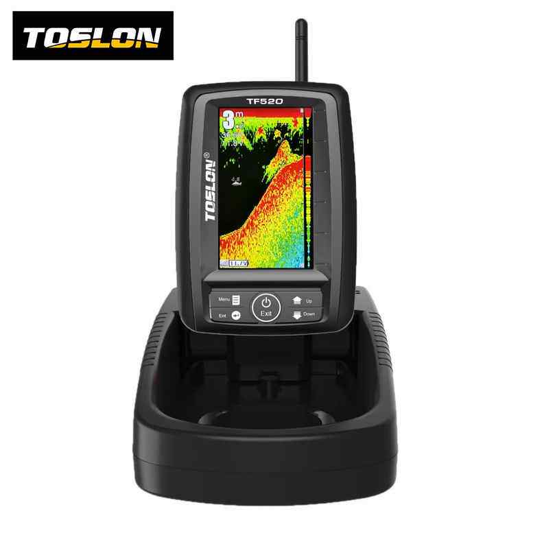 新品TOSLON（途仕龙）库钓无线声呐探鱼器TF520 距离300米