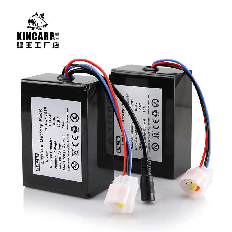 KINCARP鯉王備用電池 V4/V6釣魚(yú)遙控打窩船專(zhuān)用鋰電池送充電器