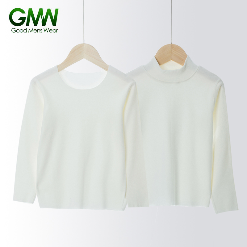 中大童德绒发热莫代尔女保暖上衣