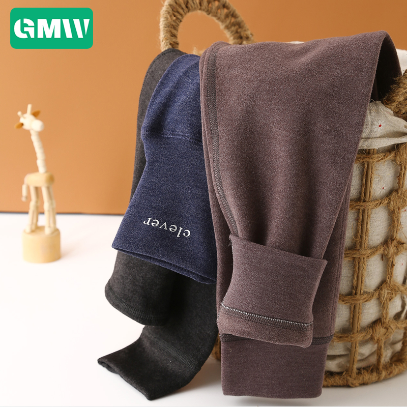 德绒保暖裤高腰护肚保暖裤发热