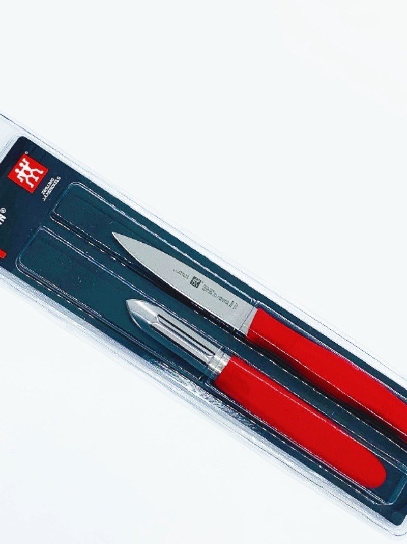 德国双立人刀具style水果刀多用刀2件套装家用削皮刀刨瓜刀厨房刀