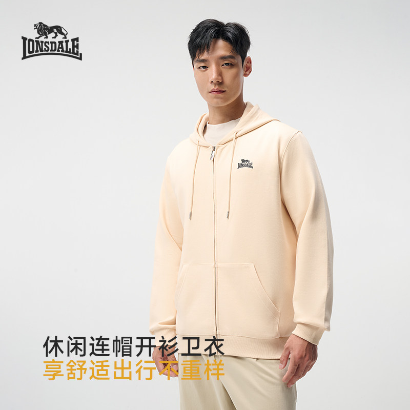 龙狮戴尔宽松卫衣秋季连帽衫