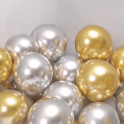 加厚防爆金属圆形气球