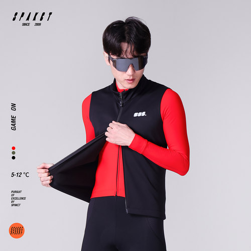 思帕客2025年秋冬新款马甲骑行服