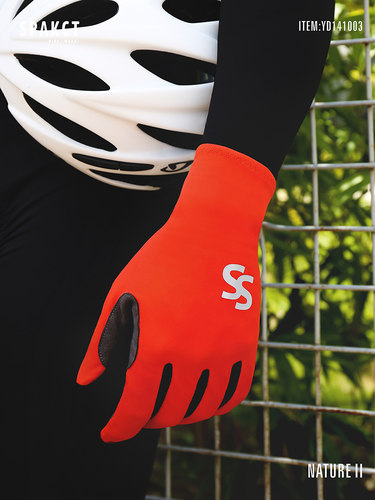 思帕客春秋自行车骑行手套男全指 夏季山地车单车骑行减震手套女