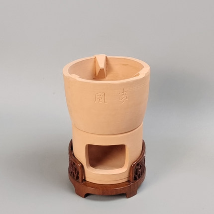 日本白泥凉炉。未使用品。