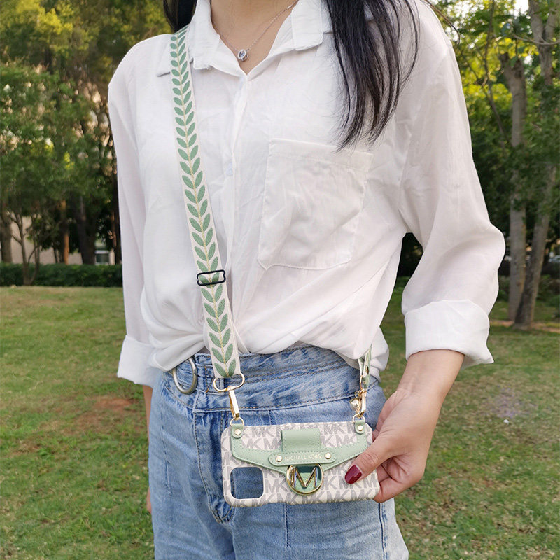 手机挂绳斜挎挂链女款挂件小清新珍珠苹果oppo华为vivo手机壳背带链子包包肩背绳替换可长短伸缩调节防丢网红