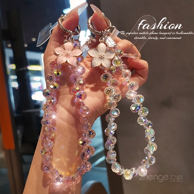 ins女士小众高级感手机链挂件