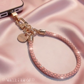 原创高端新品 超好看轻奢小众精致高级感吊饰品户外旅游出行防丢摔电话套壳挂件绳子 手机挂绳ins女士手腕时尚