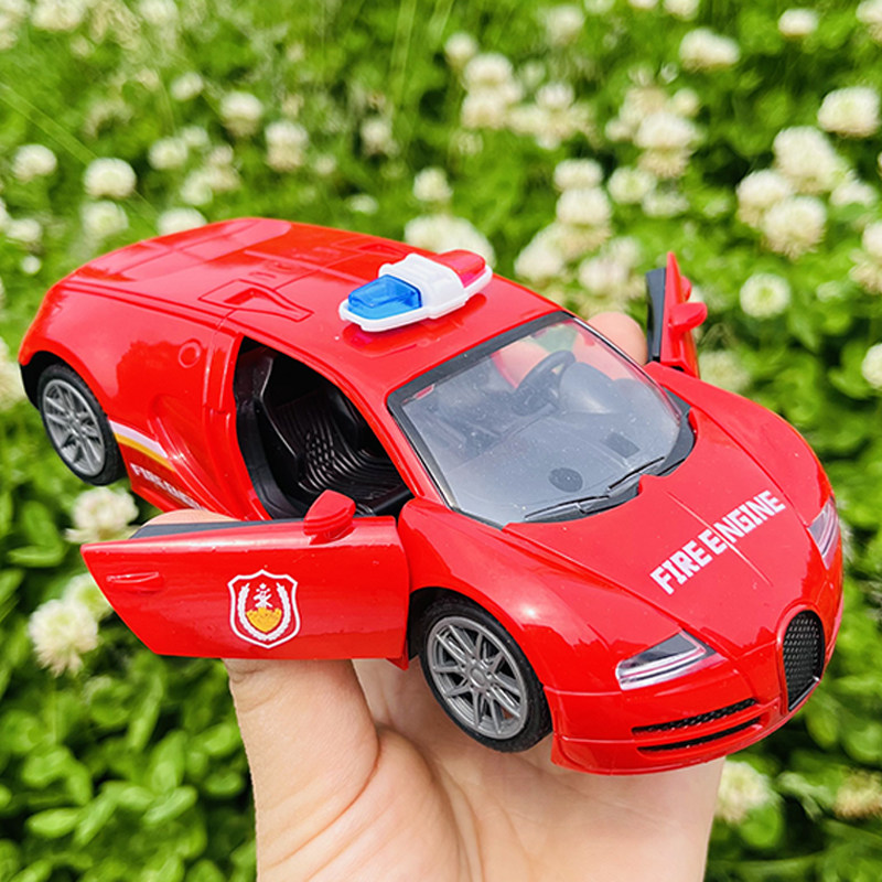 警车儿童惯性声光警车