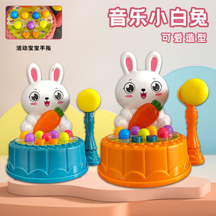 儿童声光打地鼠玩具电动打地鼠宝宝1-3岁早教音乐故事益智游戏机